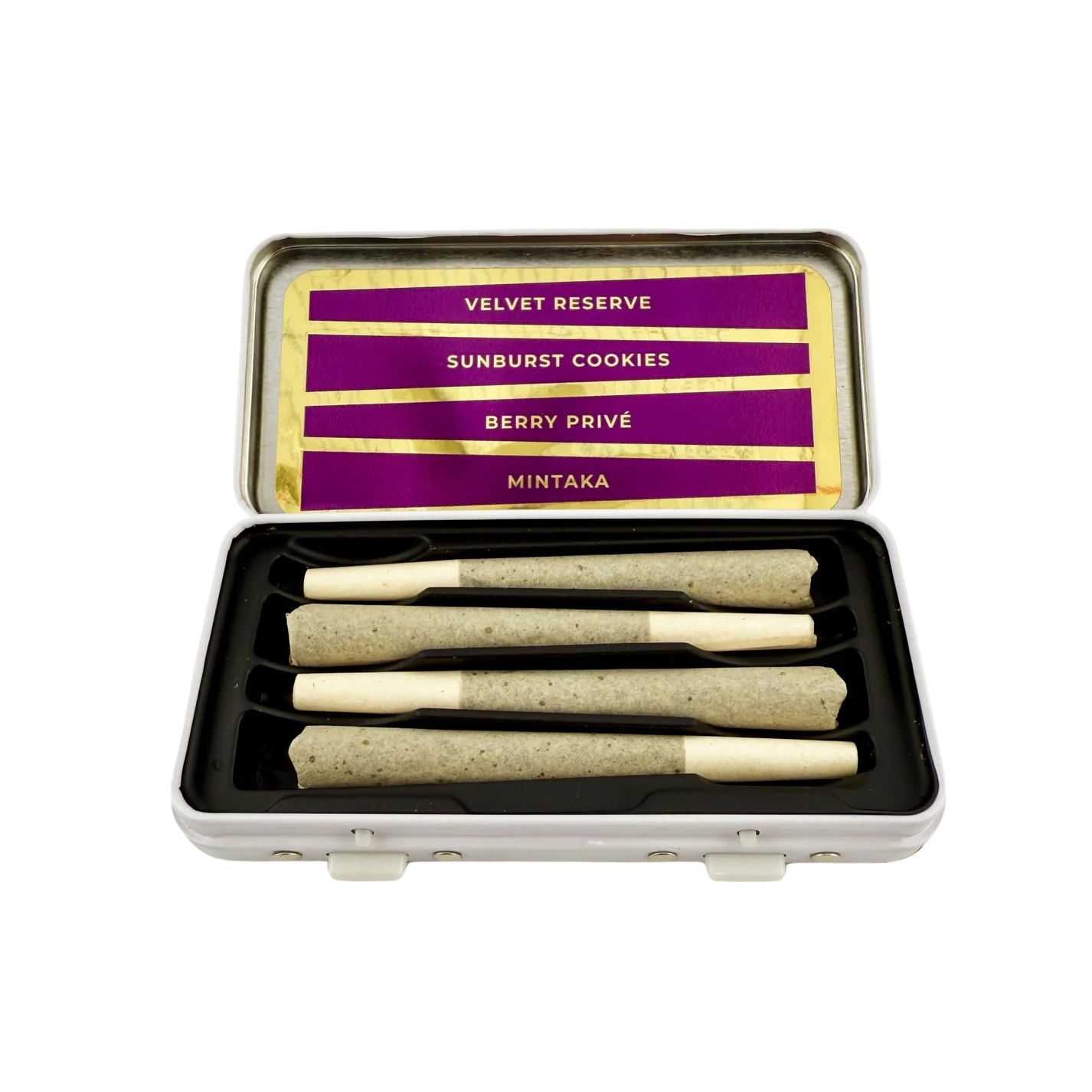 Flight Pack - Rosin Infused by Leira – flight pack of 4 rosin-infused THCA prerolls with potent effects