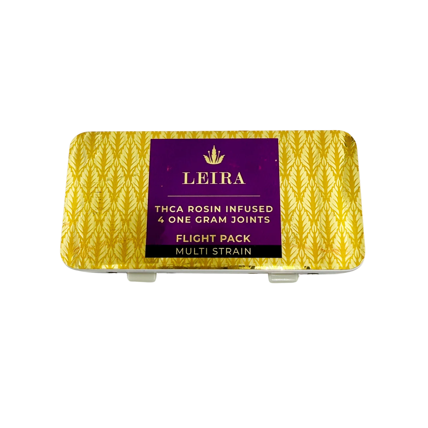 Flight Pack - Rosin Infused by Leira – flight pack of 4 rosin-infused THCA prerolls with potent effects