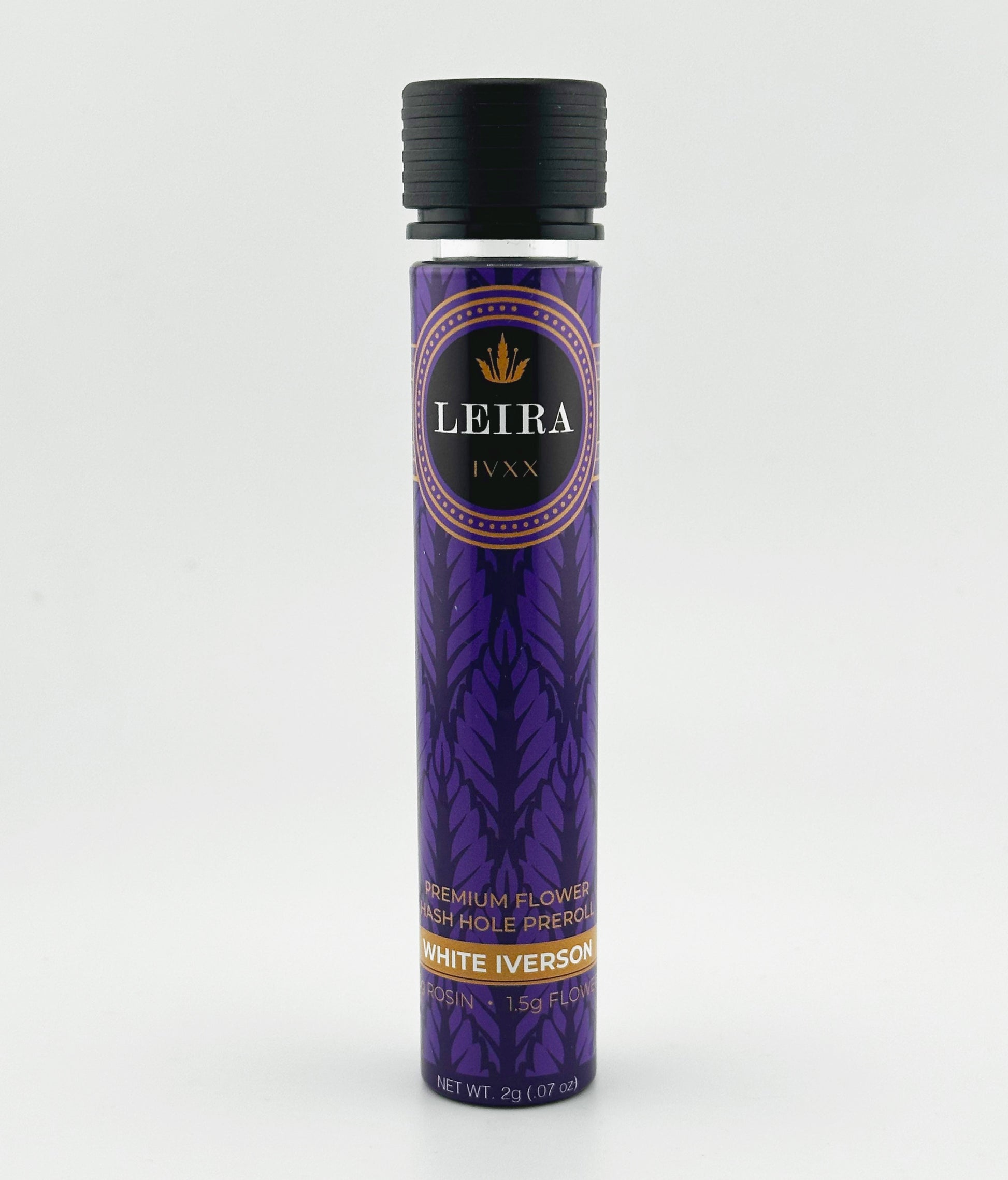 Leria 1.5 grams organic flower and 0.5 gram of hash rosin with glass tip