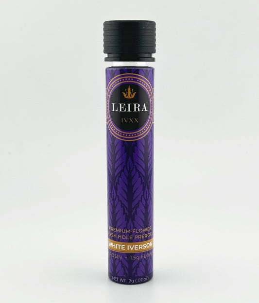 Leria 1.5 grams organic flower and 0.5 gram of hash rosin with glass tip