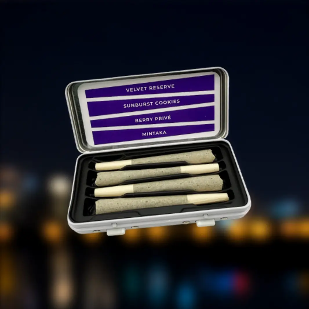 Leira Pre Rolls Flight Pack displayed over cityscape