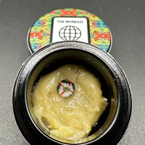710 Nomad Papaya jar, open