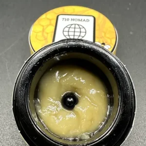 710 Nomad Honey Banana jar, open