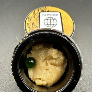 710 Nomad Yellow Dragonfruit jar, open