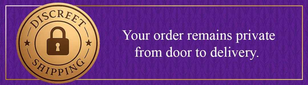 Discreet Shipping banner notice