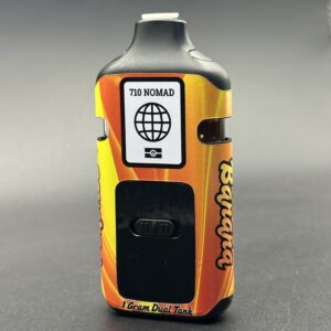 710 Nomad Honey Banana/Moroccan Peaches 1 gram dual strain disposable vape pen