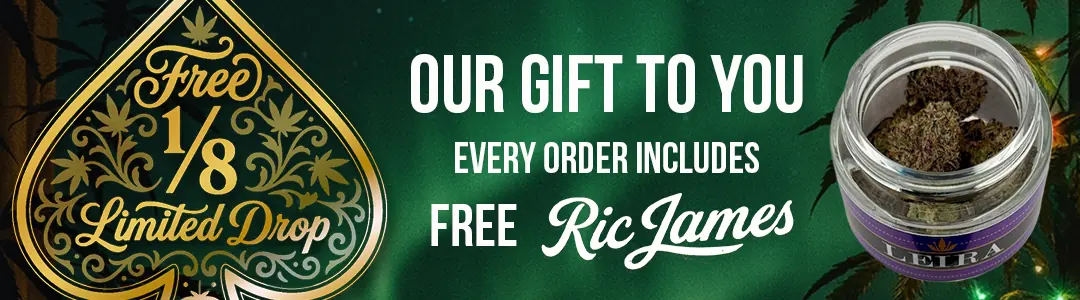 Free Flower with every order promo banner