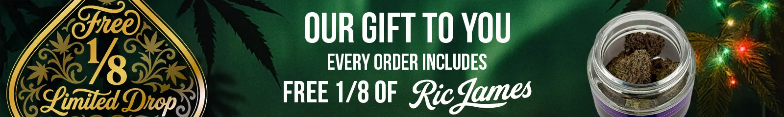 Free Flower with every order promo banner